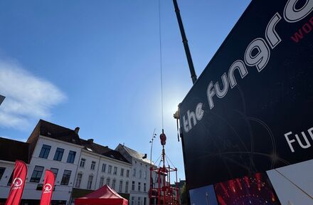 Qmusic YES Day - Benji-Jump in Aalst - Foto 1