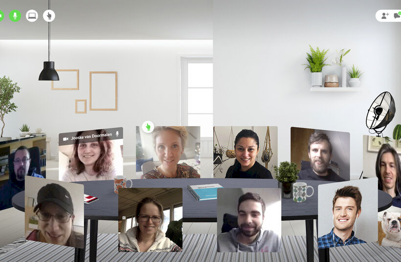Networkapp brengt het gesprek in de wandelgang weer op gang met de introductie van het Netwerkplein & Virtuele huiskamers. - Foto 1