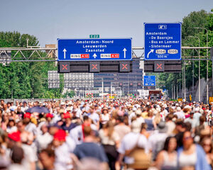 Achter de schermen: zo kwam evenement 750 jaar Amsterdam op ring tot leven Achter de schermen: zo kwam evenement 750 jaar Amsterdam op ring tot leven