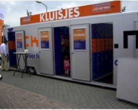 Unieke lockerwagen in gebruik genomen