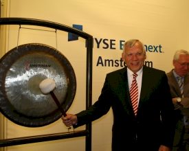Directeur Amsterdam RAI opent NYSE Euronext Amsterdam