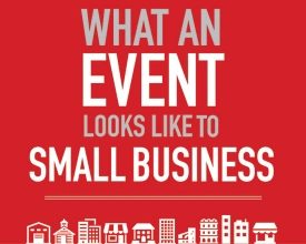 Opmerkelijke infograph over 'small business' events