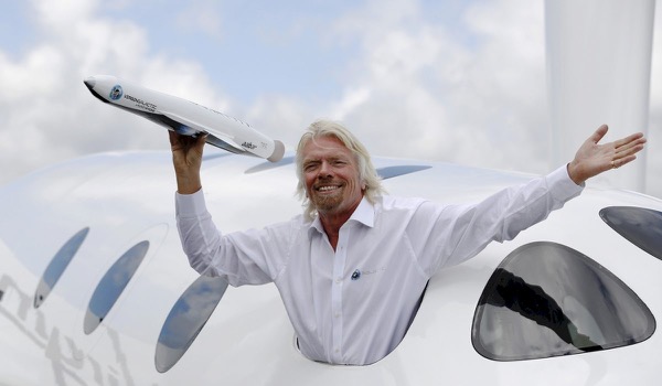 Richard Branson komt naar Antwerpen Richard Branson komt naar Antwerpen