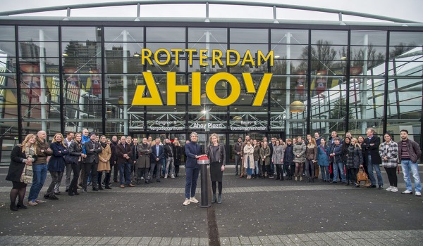 'Ahoy Rotterdam' wordt na 45 jaar 'Rotterdam Ahoy' 'Ahoy Rotterdam' wordt na 45 jaar 'Rotterdam Ahoy'
