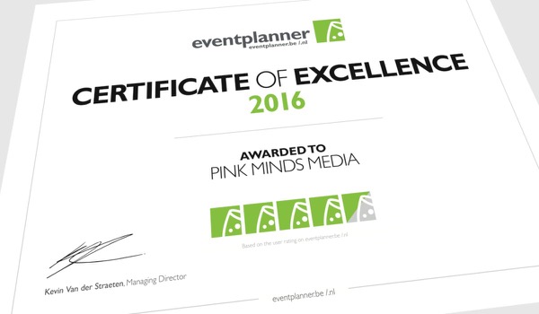 Word jij één van de 'beste eventbedrijven' van 2016? Word jij één van de 'beste eventbedrijven' van 2016?