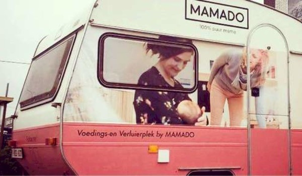 Na de foodtruck nu ook de borstvoedingstruck Na de foodtruck nu ook de borstvoedingstruck